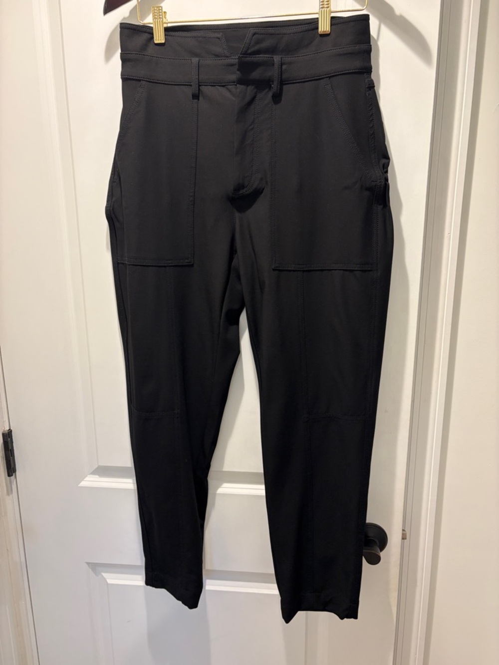 Banana Republic Black Utility-Style Women's Trousers